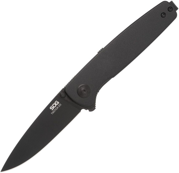 Cuchillo Cuchillo plegable | Navajas SOG Twitch III | Black