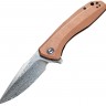 Складной нож CIVIVI Baklash Damascus folding knife copper C801DS-2
