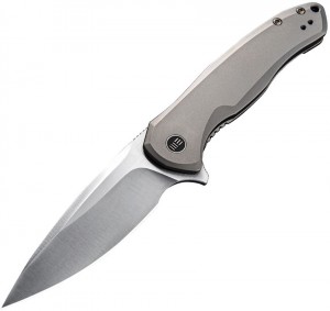 We Knife Kitefin folding knife gray titanium 2001H