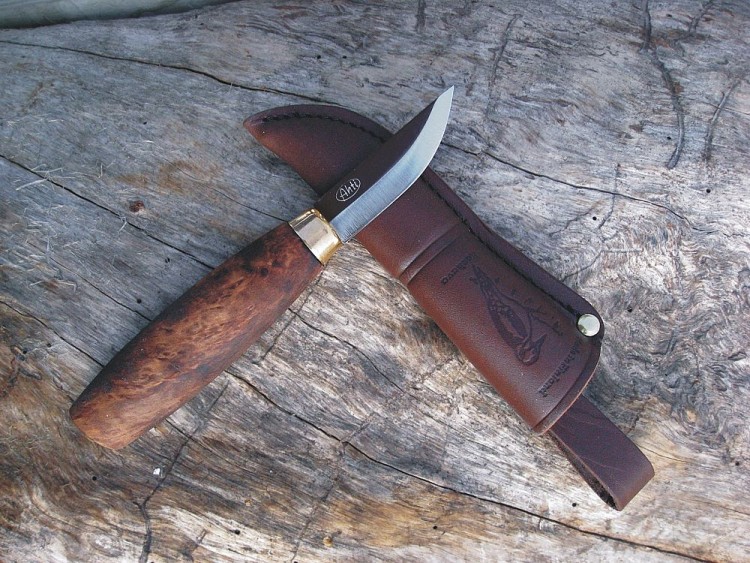 Ahti Tikka (Woodpecker) finnish Puukko knife 9610