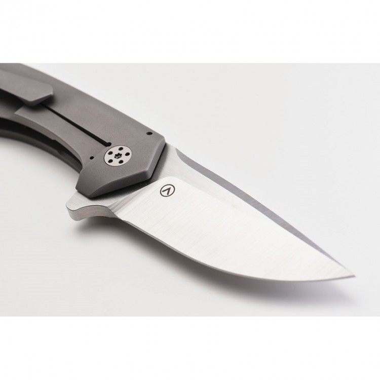 Cuchillo Cuchillo plegable Alliance Designs Mini Veneno Gray titanium  Cuchillo Cuchillo plegable Alliance Designs Mini Veneno Gray titanium