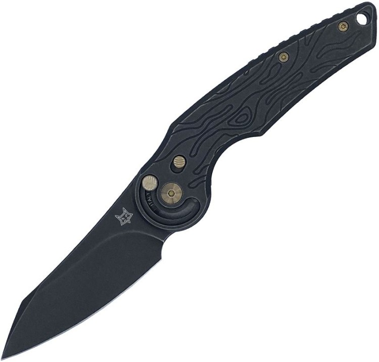 Cuchillo Cuchillo plegable Fox Knives Jupiter Titanium Black | Bronze