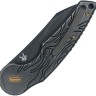 Cuchillo Cuchillo plegable Fox Knives Jupiter Titanium Black | Bronze