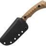 Feststehendes Messer Toor Brauler | Fixed Blade Omaha Tan
