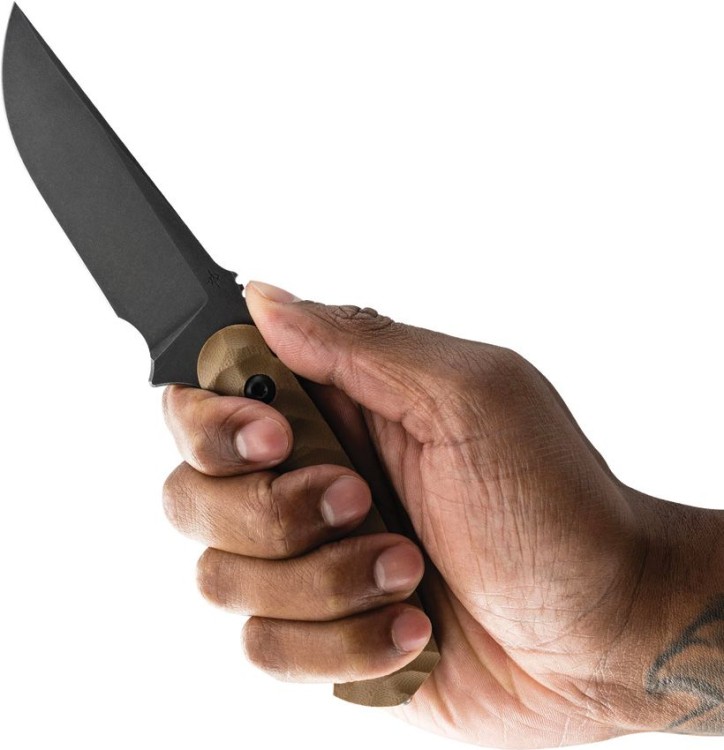 Feststehendes Messer Toor Brauler | Fixed Blade Omaha Tan Feststehendes Messer Toor Brauler | Fixed Blade Omaha Tan
