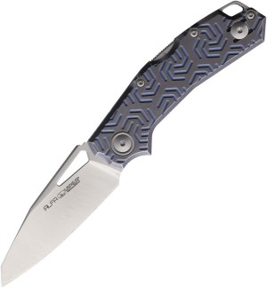 Cuchillo plegable | Navajas Viper Alfa | MagnaCut |Textured Titanium Blue