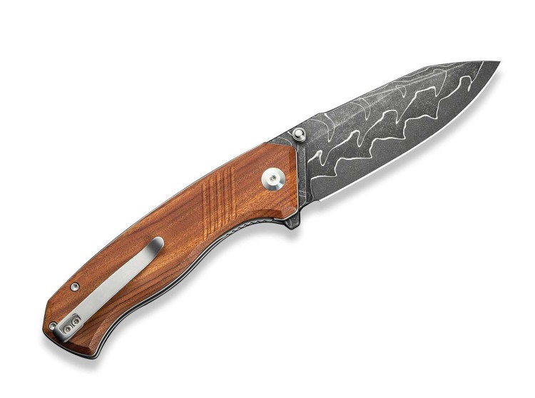 Cuchillo Cuchillo plegable | Navajas CIVIVI Placoid | Damascus Gouibourtia