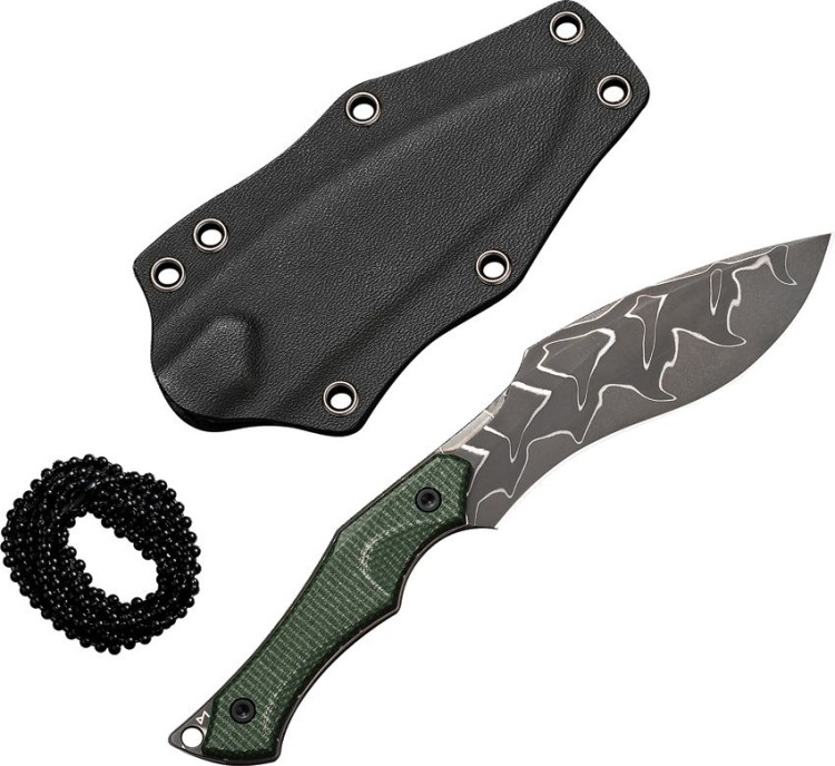 Cuchillo Cuchillo de cuello CIVIVI Vaquita II Neck Knife | Green