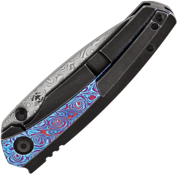 Cuchillo Cuchillo plegable | Navajas Kansept Knives Raven | Timascus