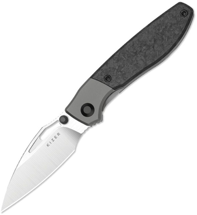 Taschenmesser Kizer Cutlery Shrike CF | S45VN | Titanium 