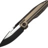 Складной нож WE Reveille Bronze Titanium | M390