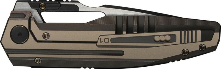 Складной нож WE Reveille Bronze Titanium | M390
