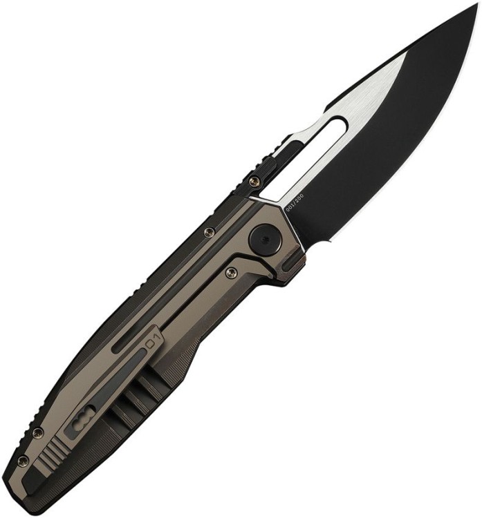 Складной нож WE Reveille Bronze Titanium | M390