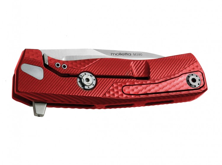 Cuchillo Cuchillo plegable Lionsteel ROK Aluminium, red ROKARS Cuchillo Cuchillo plegable Lionsteel ROK Aluminium, red ROKARS