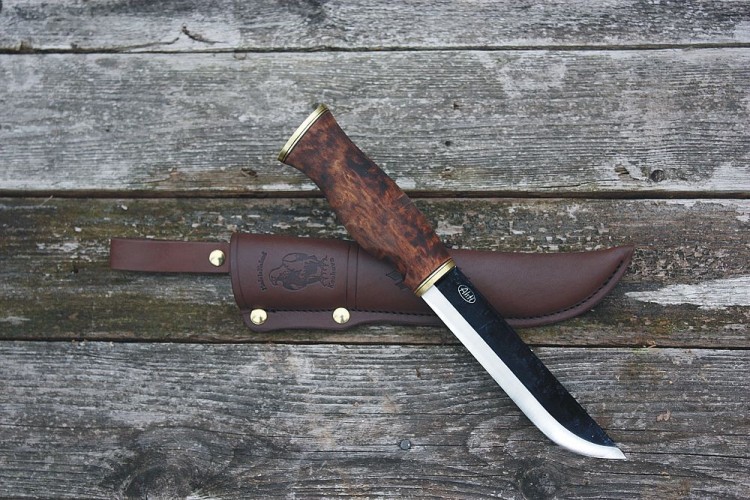 Feststehendes Messer Ahti Leuku 14 finnish Puukko 9614 Feststehendes Messer Ahti Leuku 14 finnish Puukko 9614