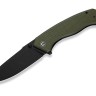 Cuchillo Cuchillo plegable | Navajas CIVIVI Placoid 14C28N | G10 Green | Black Stonewash