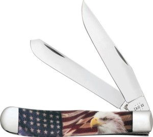 Case Cutlery Trapper Patriotic Color