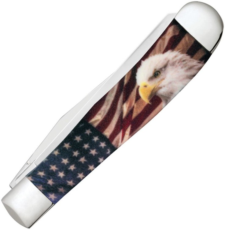 Taschenmesser Case Cutlery Trapper Patriotic Color