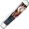 Cuchillo Cuchillo plegable | Navajas Case Cutlery Trapper Patriotic Color