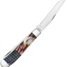 Cuchillo Cuchillo plegable | Navajas Case Cutlery Trapper Patriotic Color