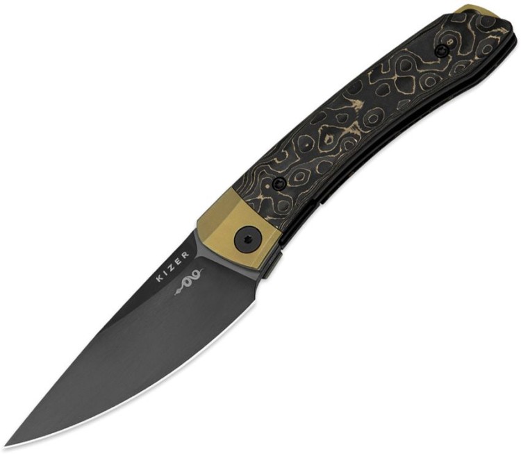 Taschenmesser Kizer Cutlery Mini MoMo | CF Gold