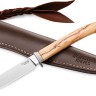 Cuchillo Cuchillo | Navajas LionSteel AGO | Olive Wood