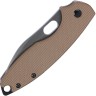 Cuchillo Cuchillo plegable | Navajas CRKT Pilar III Brown | D2