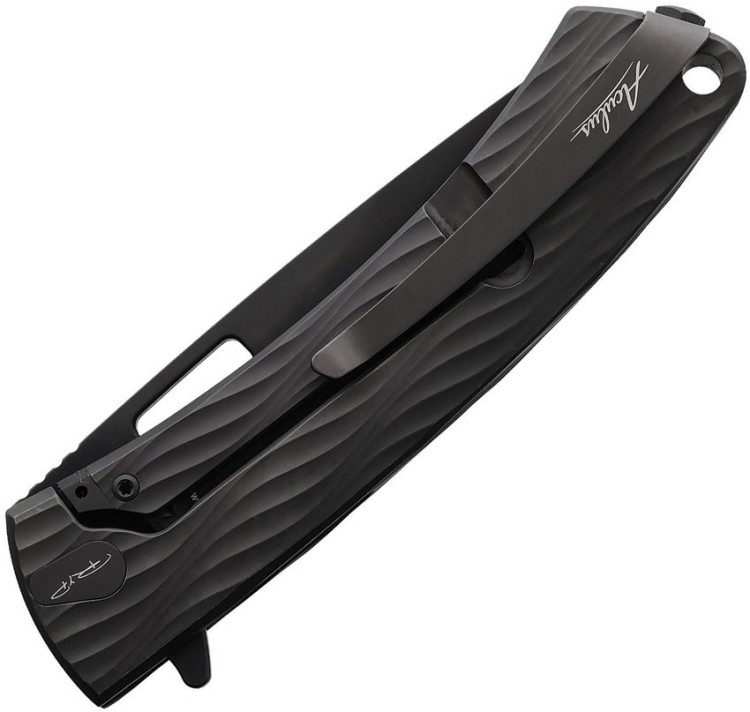 Cuchillo Cuchillo plegable | Navajas DPx Gear Aculus 3DTitanium | MagnaCut Black
