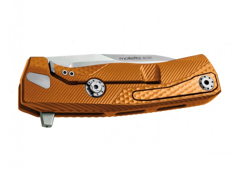Cuchillo Cuchillo plegable Lionsteel ROK Aluminium folding knife orange ROKAOS Cuchillo Cuchillo plegable Lionsteel ROK Aluminium folding knife orange ROKAOS