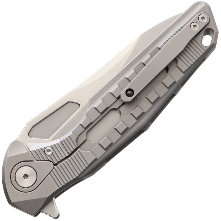 Cuchillo Cuchillo plegable Rike Knives Thor 3 Framelock M390, grey Cuchillo Cuchillo plegable Rike Knives Thor 3 Framelock M390, grey