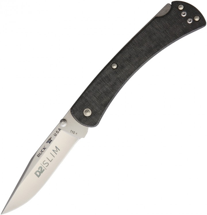 Складной нож Buck 110 Slim Pro Back lock  D2 12493