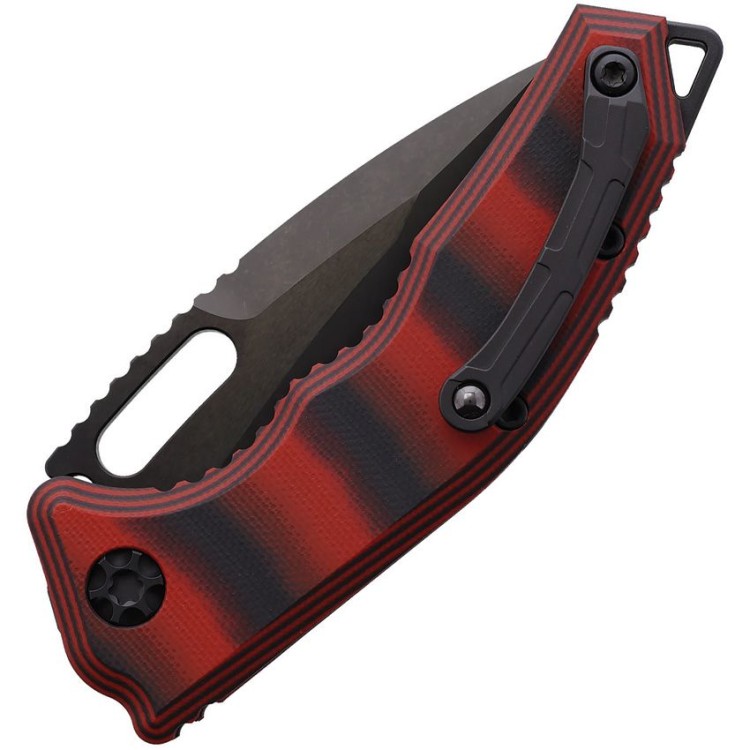 Heretic Knives Auto Medusa | Red | MagnaCut 