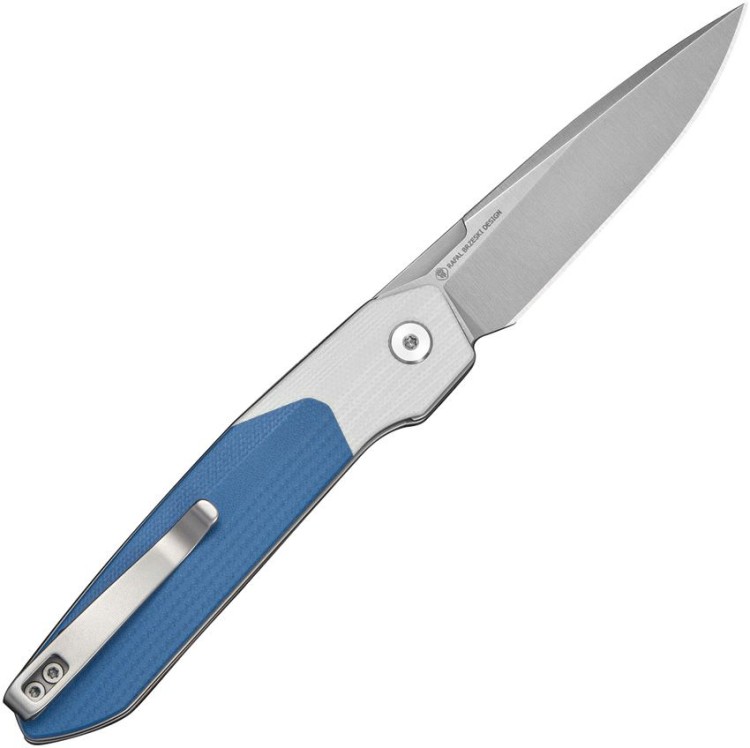 Taschenmesser CIVIVI Brr15 Light Nitro-V White & Blue G10