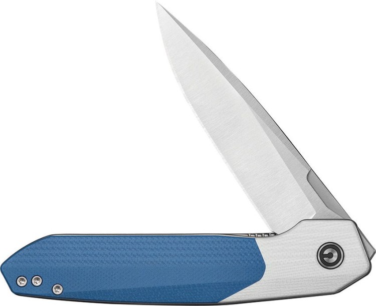 Taschenmesser CIVIVI Brr15 Light Nitro-V White & Blue G10