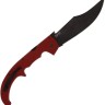 Cold Steel XL Espada Lockback foldimg knife,Ruby Red G-10