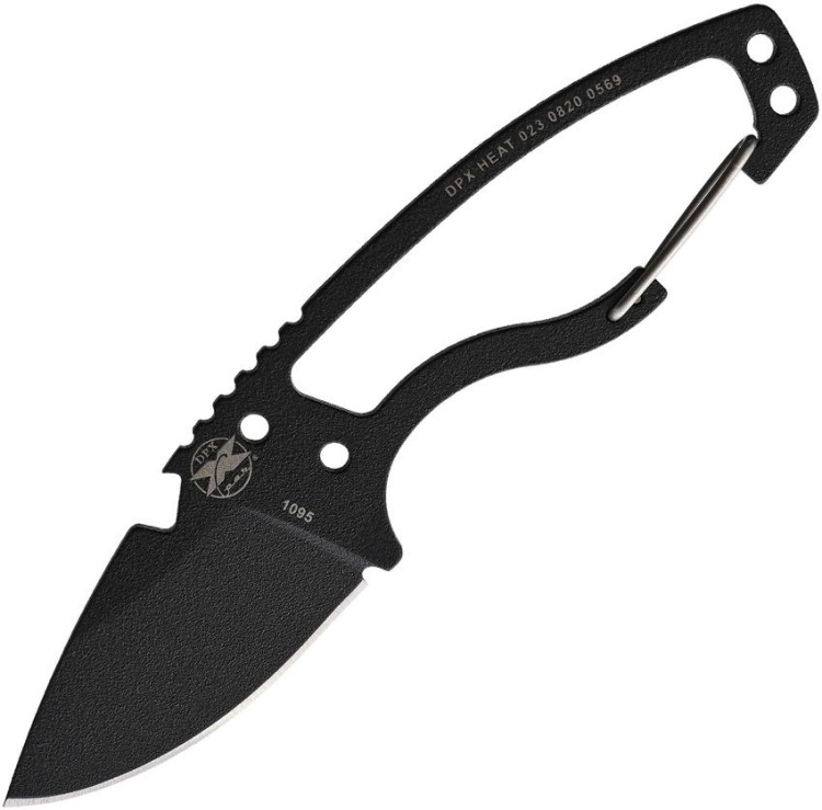 Cuchillo Cuchillo DPx Gear HEAT Hiker Black