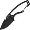 Feststehendes Messer DPx Gear HEAT Hiker Black