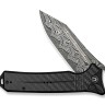 Cuchillo Cuchillo plegable | Navajas CIVIVI Neurohaptic | Damascus CF | G10 Black