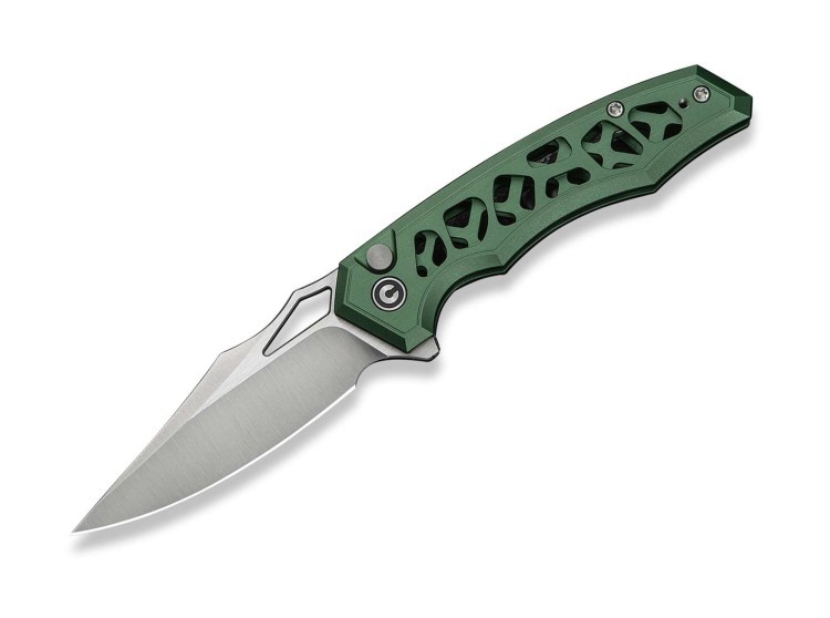 Taschenmesser | Navajas CIVIVI Anaaki Nitro-V Green Aluminum