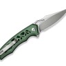 Taschenmesser | Navajas CIVIVI Anaaki Nitro-V Green Aluminum
