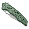 Taschenmesser | Navajas CIVIVI Anaaki Nitro-V Green Aluminum