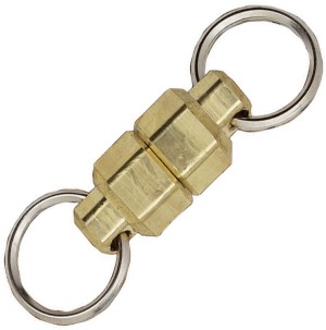 KeyBar MagNut Brass