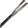 Taschenmesser EOS Gremlin Balisong Bronze/Blue