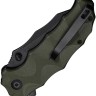 Cuchillo Cuchillo plegable | Navajas CIVIVI Natterjack | 14C28N OD | Green G10 | Black Stonewashed