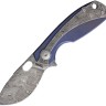 Складной нож Viper Lille Framelock Blue Titanium 