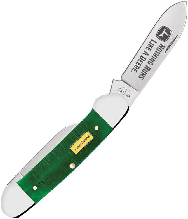 Taschenmesser Case Cutlery John Deere | Canoe Green