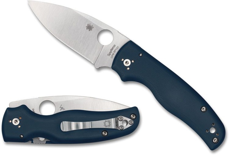 Spyderco Shaman | Blue G10 | CPM-SPY27 Spyderco Shaman | Blue G10 | CPM-SPY27