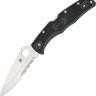 Cuchillo Cuchillo plegable | Navajas Spyderco Endura 4 | Lockback | Serrated
