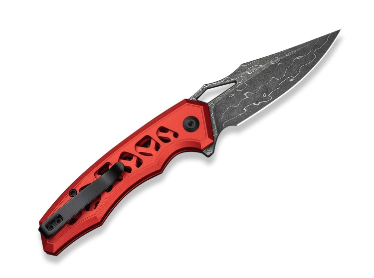 Taschenmesser | Navajas CIVIVI Anaaki Damascus | Red Aluminum Taschenmesser | Navajas CIVIVI Anaaki Damascus | Red Aluminum