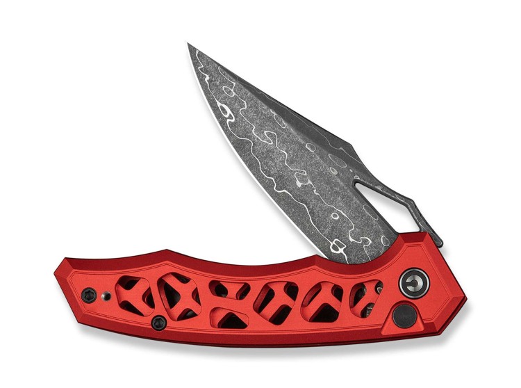 Taschenmesser | Navajas CIVIVI Anaaki Damascus | Red Aluminum Taschenmesser | Navajas CIVIVI Anaaki Damascus | Red Aluminum